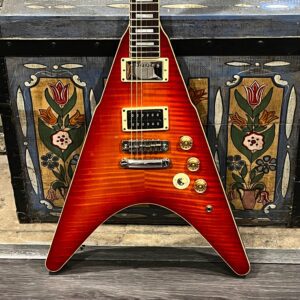 1983 Ibanez Rocket Roll II RR550 - Cherry Burst Custom Hardtail