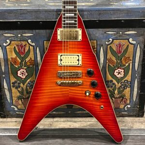 1983 Ibanez Rocket Roll II RR550 - Cherry Burst Custom Hardtail